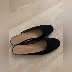 Elegant Black Women's Slip-On Shoes